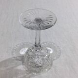 Baccarat – 9 verres à vin blanc En Cristal De Baccarat