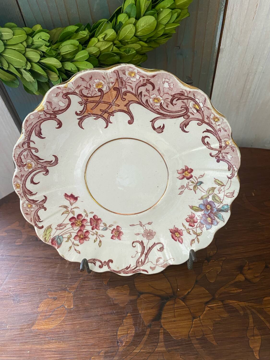 Sarreguemines coffee cup, Fleury model, 19th century, rare