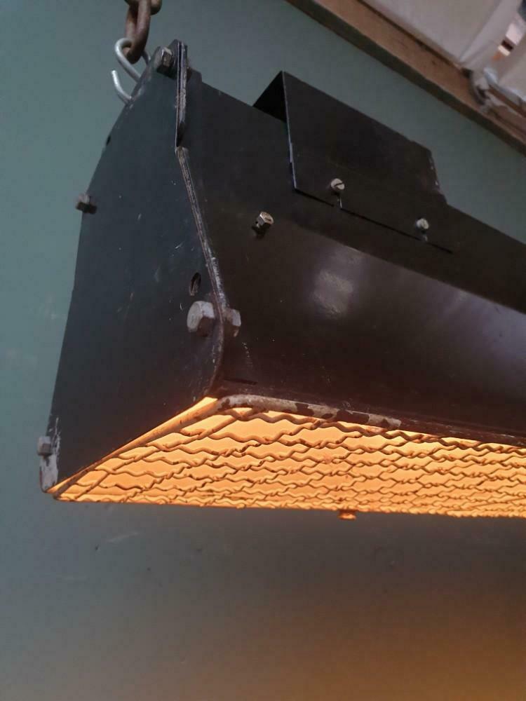 Lampe de théâtre industrielle noire ADB