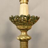 Suite of 3 candle picnic mounted in lamp