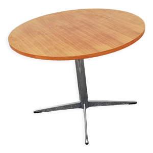 Table basse vintage chrome