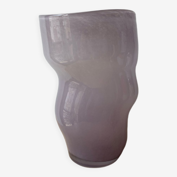 Vase en verre fait main