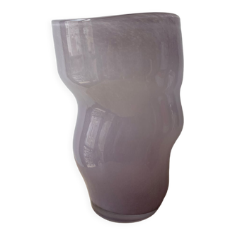 Vase en verre fait main