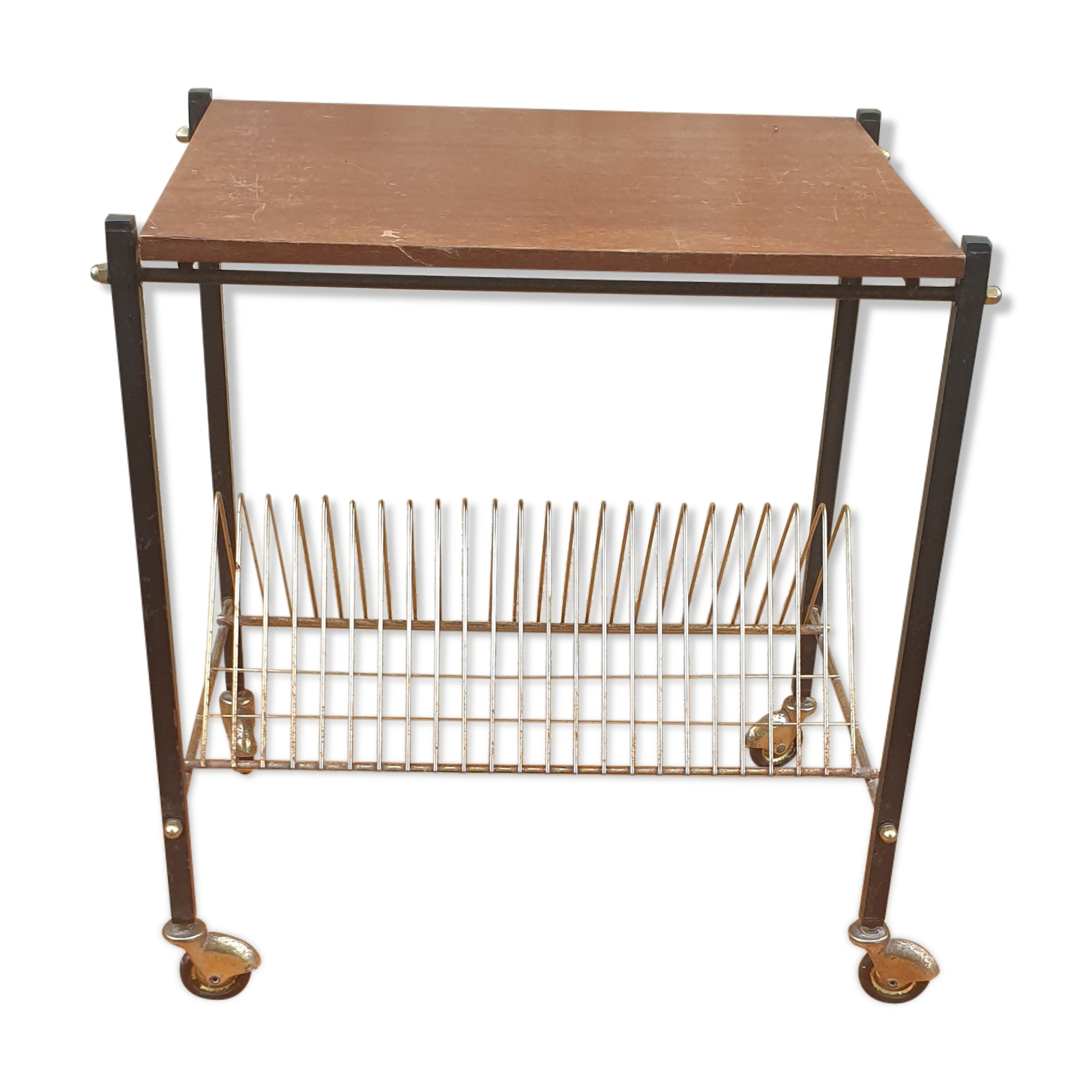 Table vintage et range vinyl