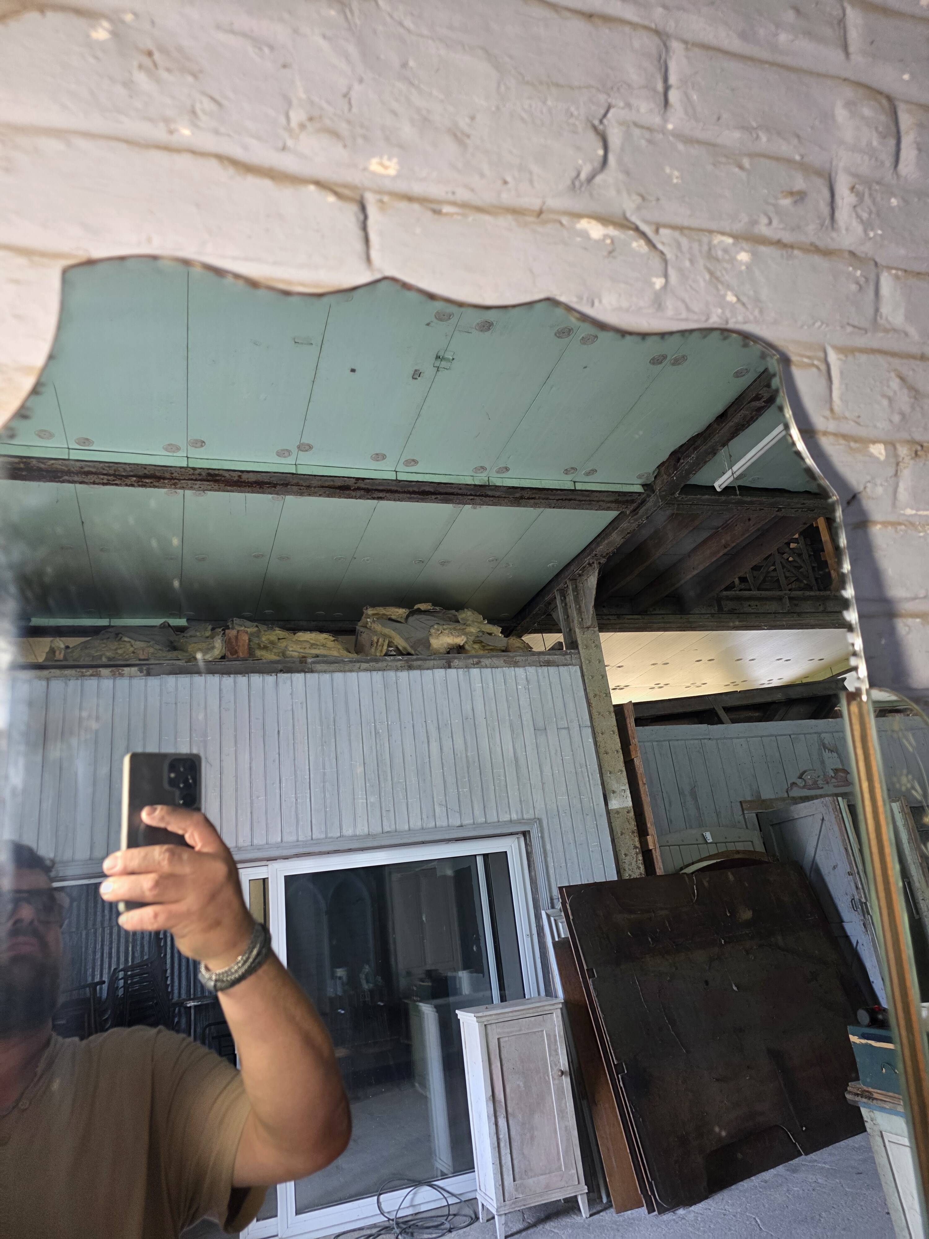 Venetian mirror Art Deco 1930s/40s