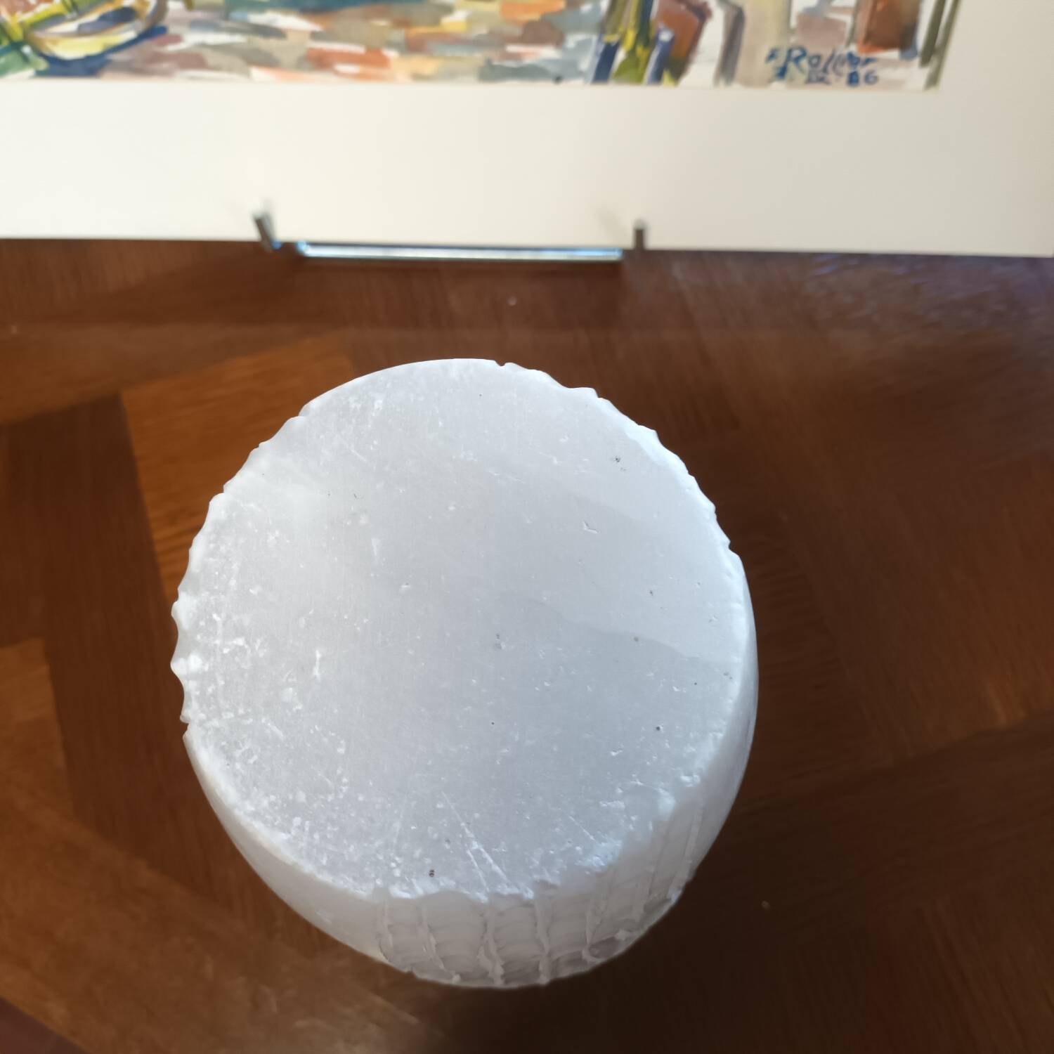 Vase en albâtre vintage