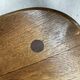 Belgian brutalist vintage armchair