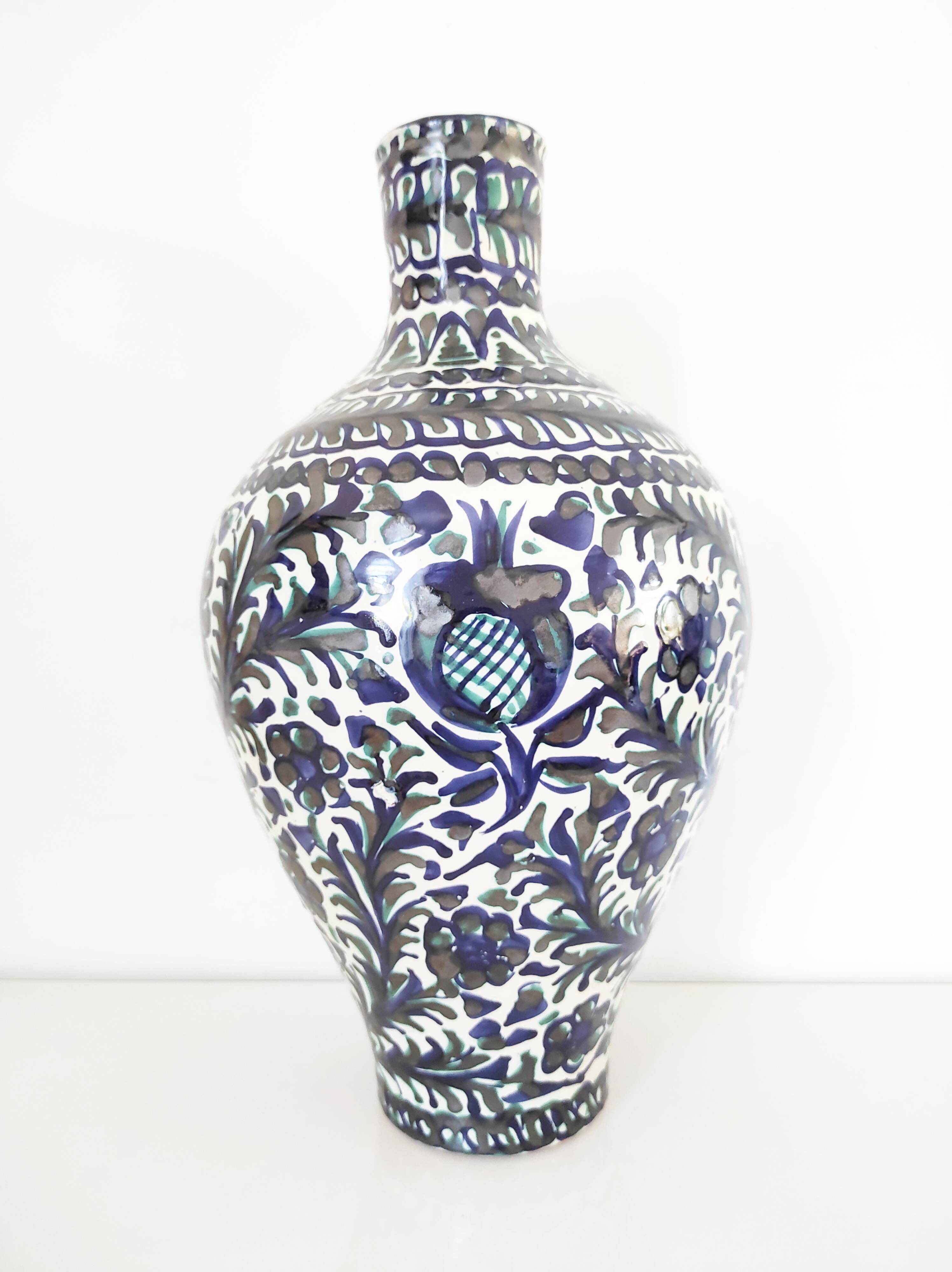 Jar / Andalusian Vase Flowers 50 cm