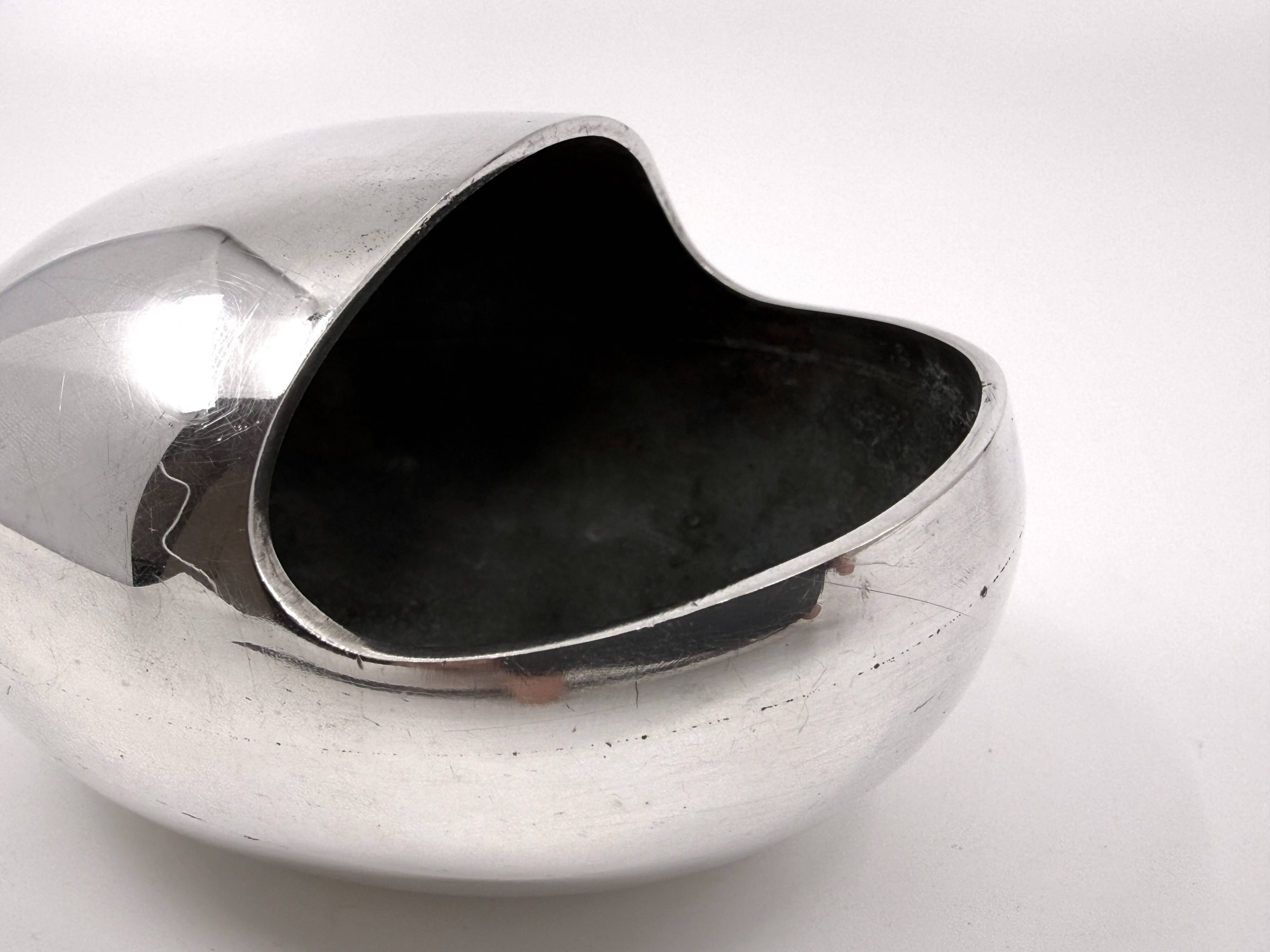 Modernist ashtray "the smile" • Hans Bundle for Carl Cohr • Denmark 50s