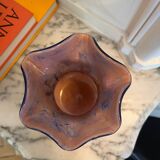 Vase de Murano vintage avec incrustation d’or