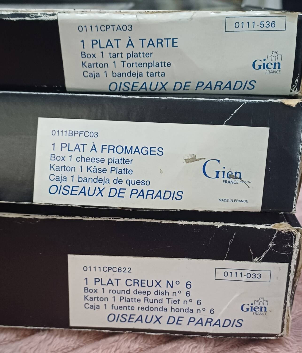 Gien porcelain