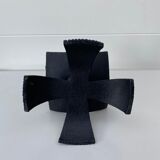 Brutalist Iron Candlestick, ca. 1960s