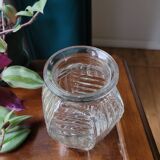 Vase à bulbe strié