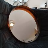 Vintage round wall mirror Syla 710, France 1970