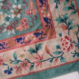 Handmade antique Art Deco Chinese rug 216cm x 295cm, 1920s