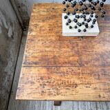 Monastery-style farmhouse table, pine, 210cm