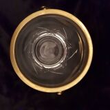 Vintage gold ice bucket