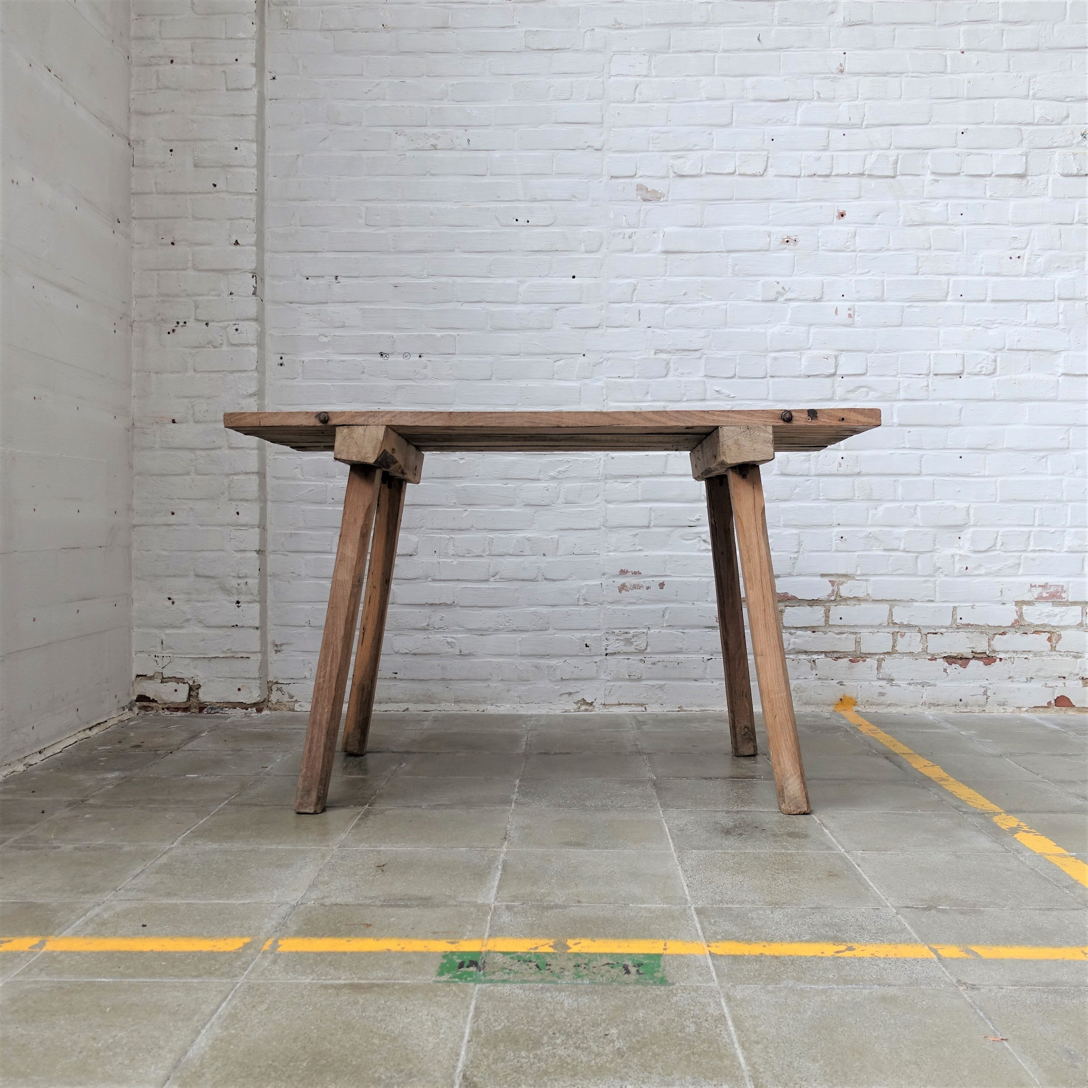 Table de boucherie antique