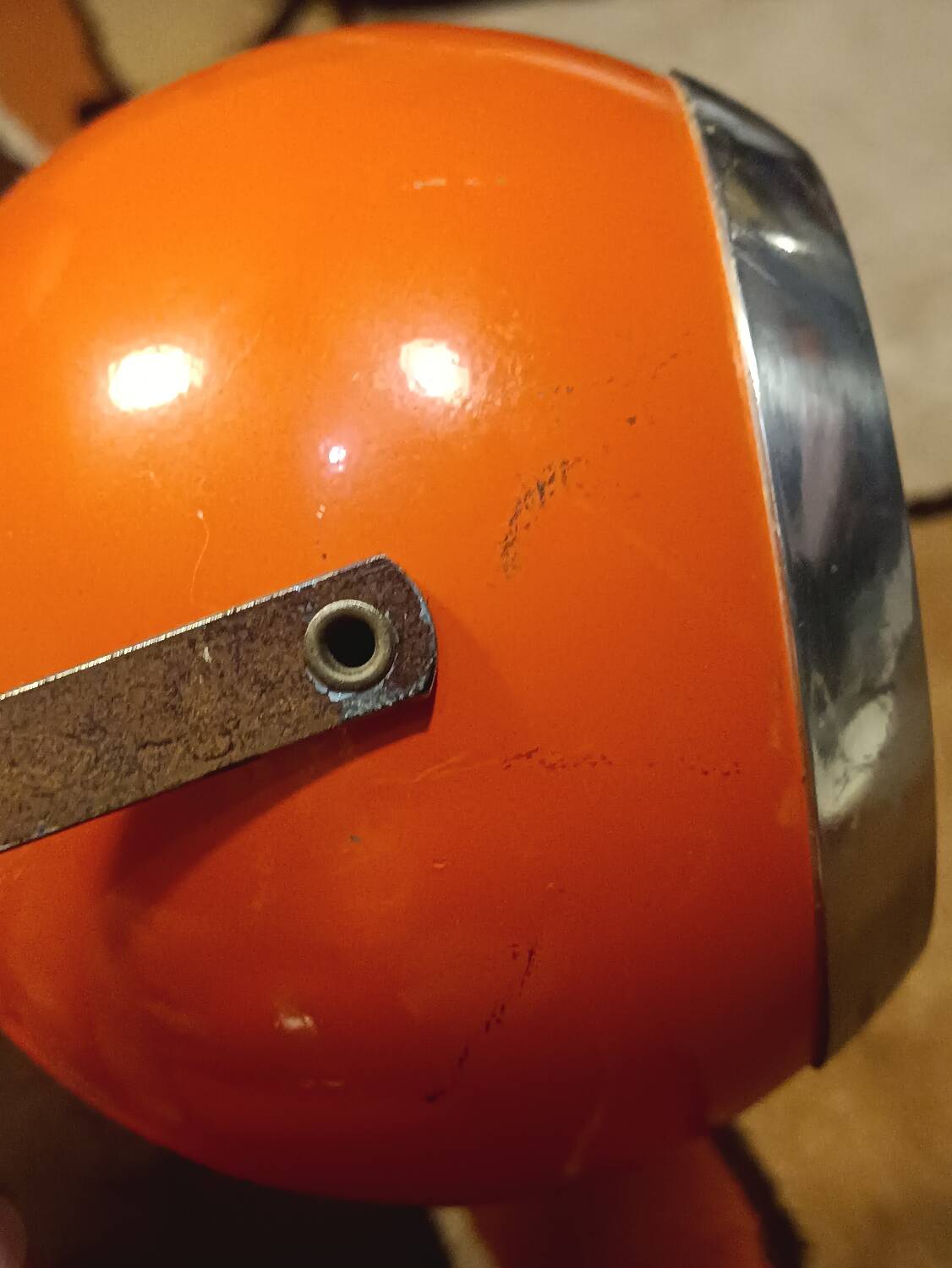 Anonymous eyeball pendant circa 1970