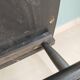 Rocking Chair Black Wood Vintage 1960 — Scandinavian Style