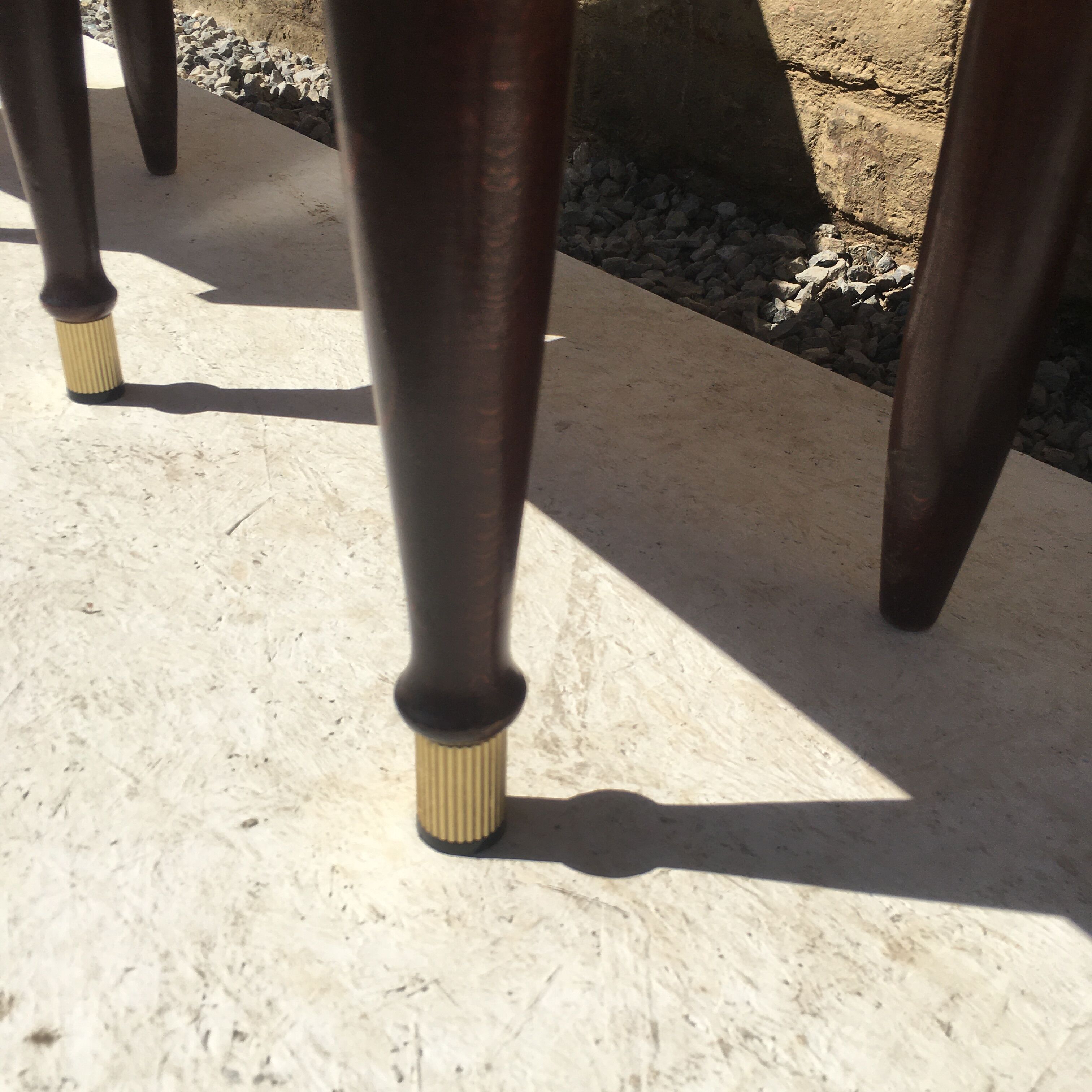 Pair vintage bedside