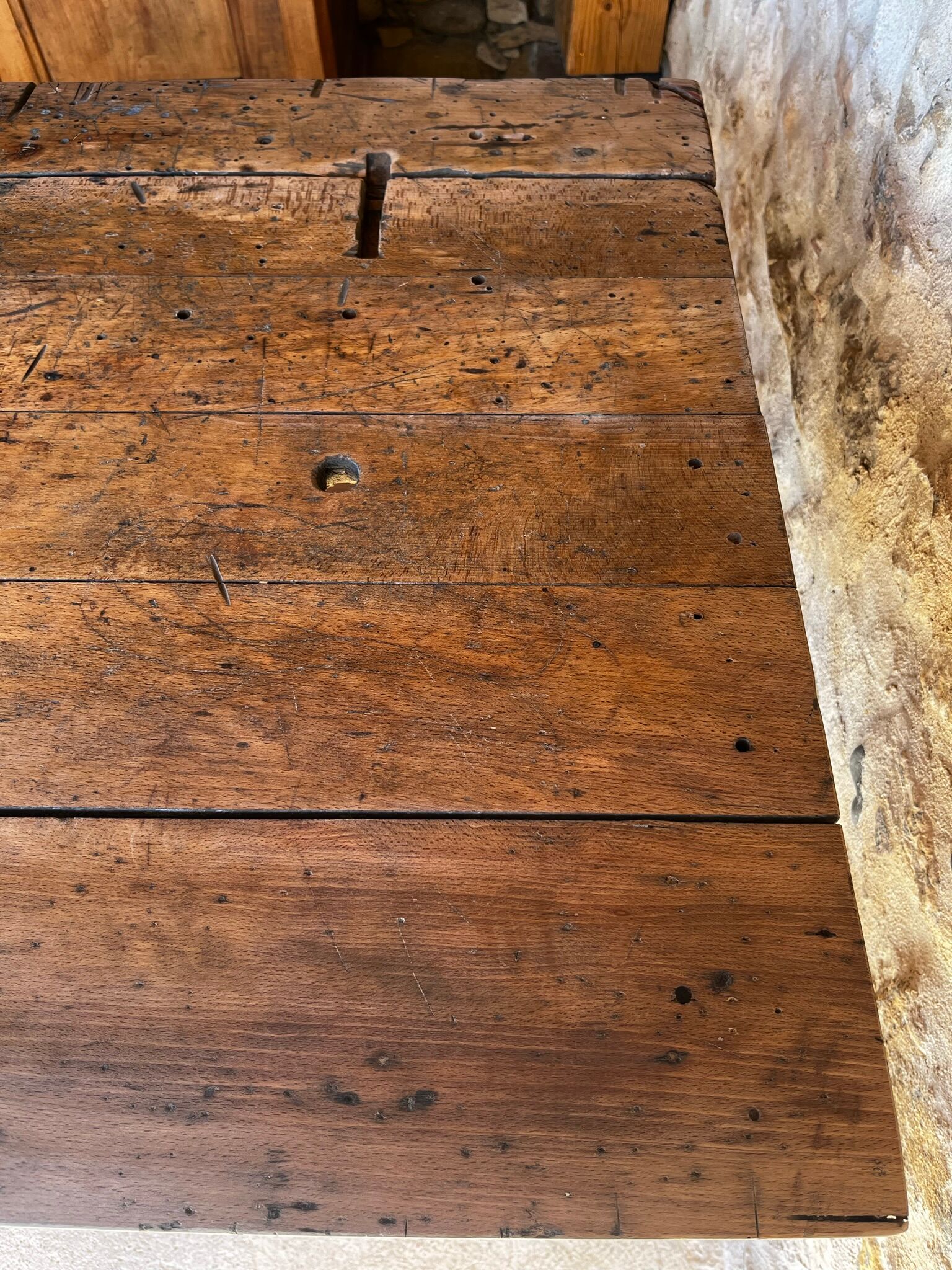 Old kitchen island/central workbench