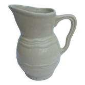 Earthenware jug pitcher