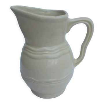 Earthenware jug pitcher