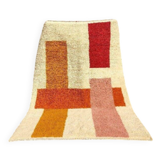 Handmade pure wool rug, size 150 x 250 cm