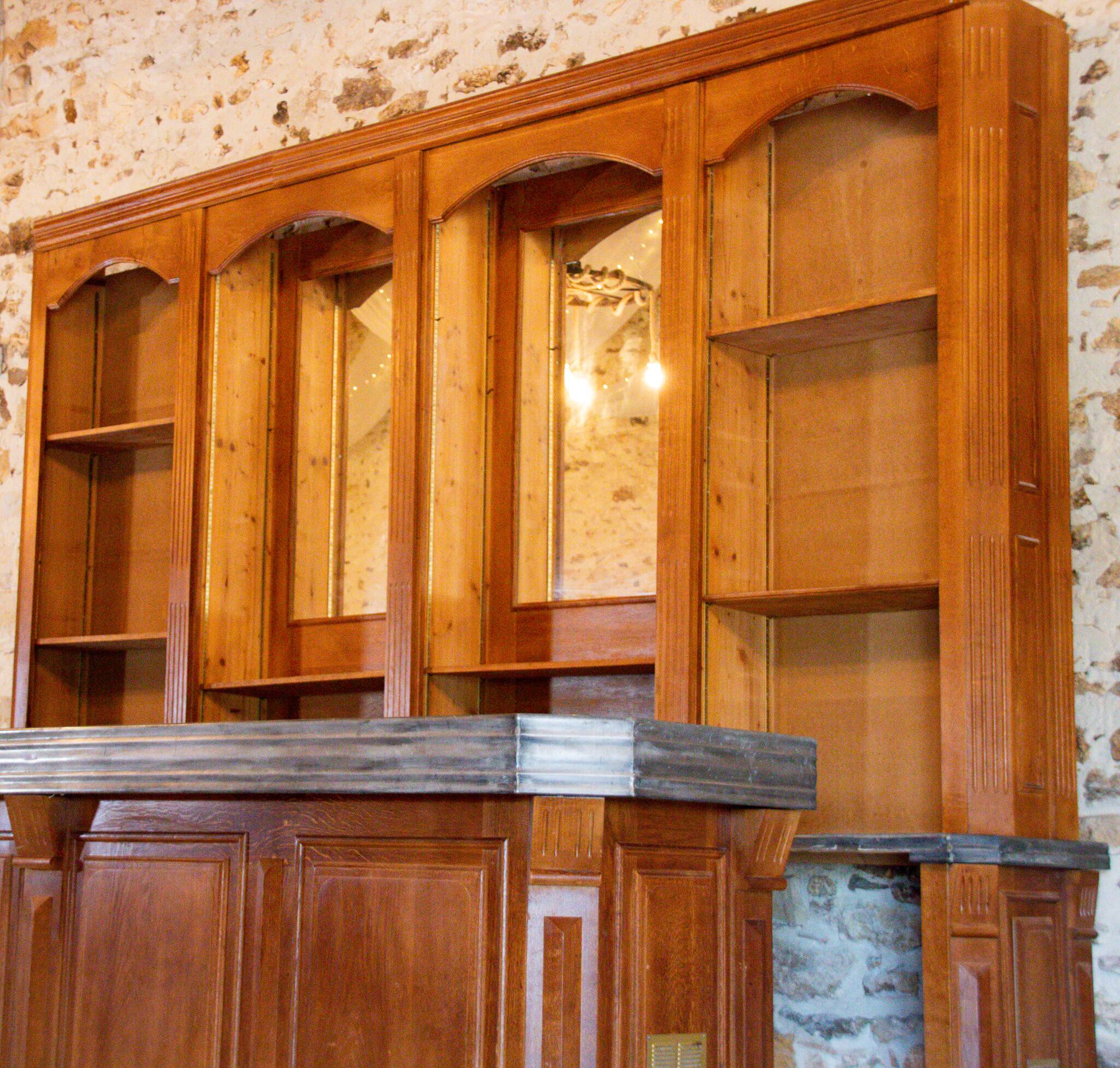 5m solid oak bar