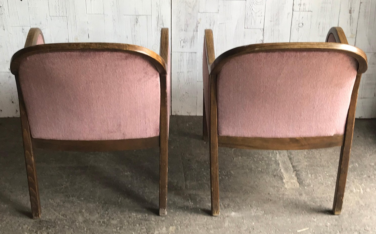 Fauteuils de style Art Déco, années 1950