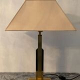 Lampe Deknudt en laiton style Hollywood Regency des années 70