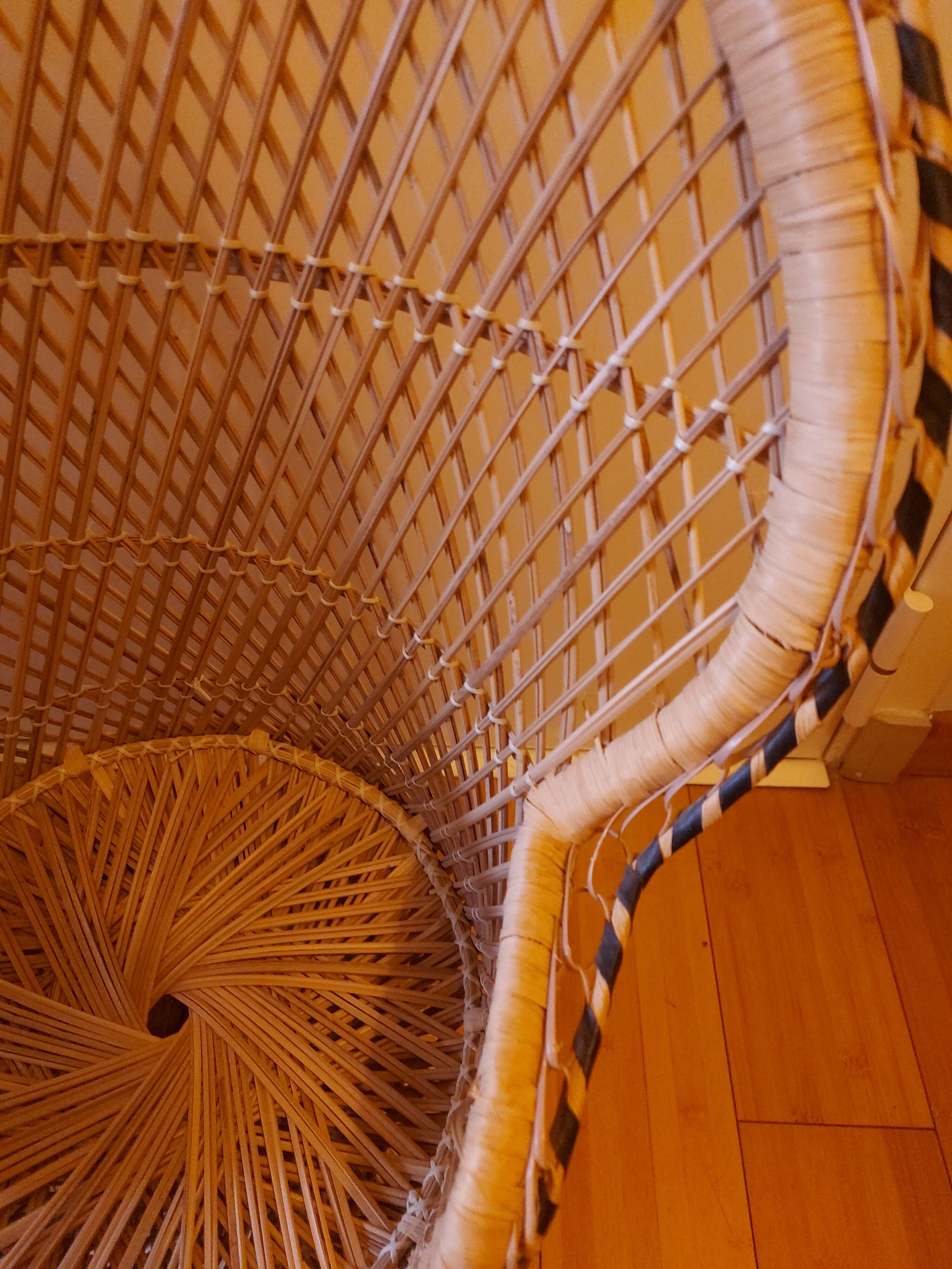 Emmanuel rattan armchair for children