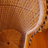 Emmanuel rattan armchair for children