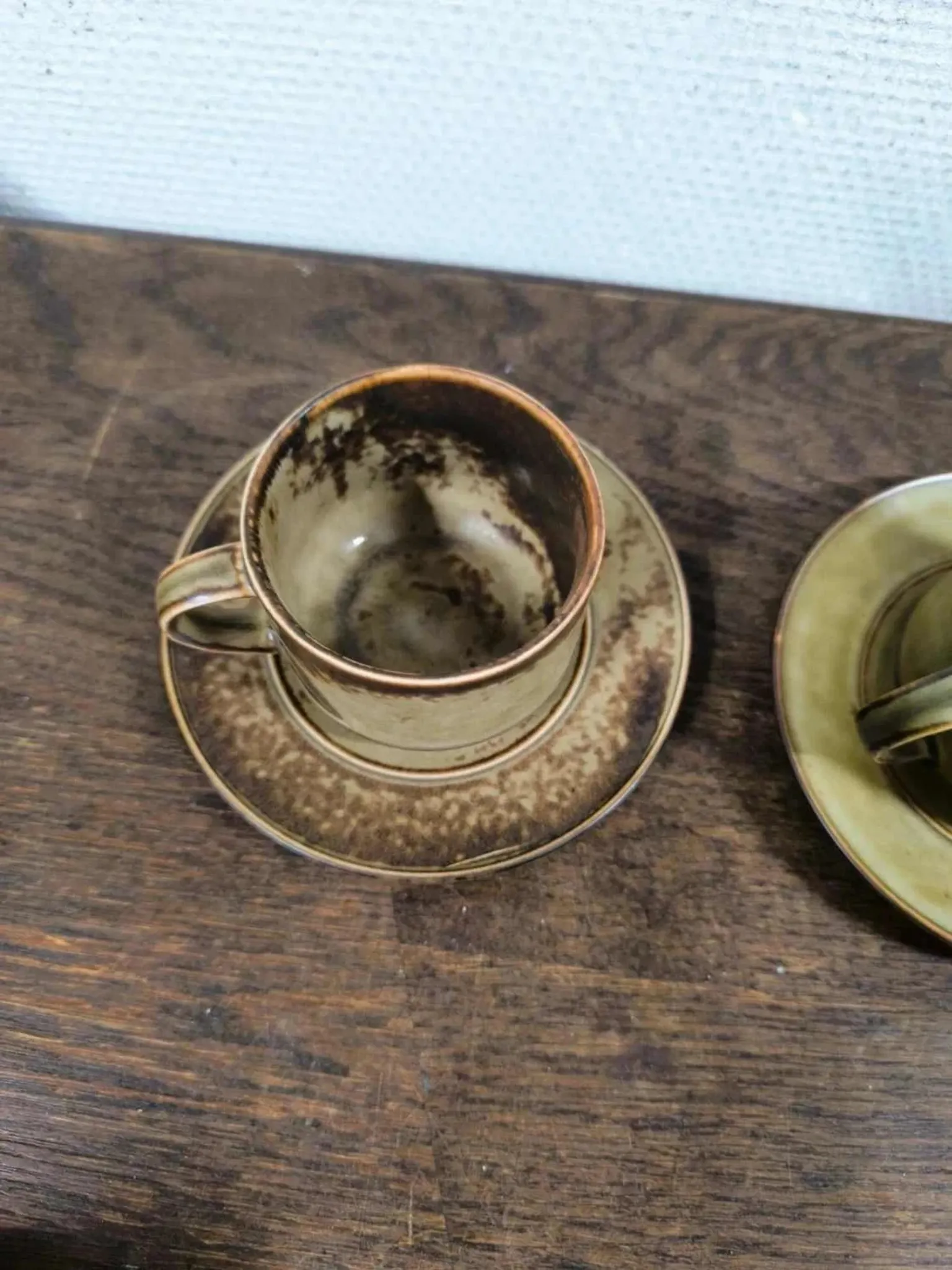 Set of 2 cups and saucers Langenthal