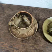 Set of 2 cups and saucers Langenthal