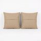 Set of 2 vintage kilim cushion covers 51x51 cm