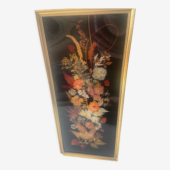 Botanical resin frame