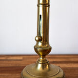 Brass push candle holder