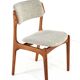 Set of 8 Erik Buch chairs for O.D. Møbler model 49 'Bur' - Danish design