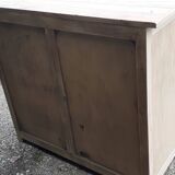 Parisian sideboard 1 drawer 2 doors solid beech raw wood
