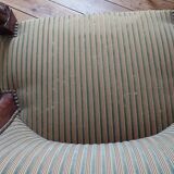 Pair of armchairs style Empire period 19th century