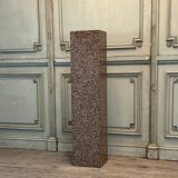 Pink granite base, circa 1940