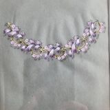 Art Deco Gouache 1930 – Framed Floral Necklace Prototype 23×28 cm