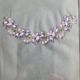 Art Deco Gouache 1930 – Framed Floral Necklace Prototype 23×28 cm