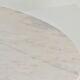Mid century modern oval dining table in marble from Italy, 1980’s.