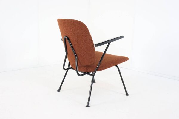 Fauteuil Gijs van der Sluis « No. 12 » design néerlandais du milieu du siècle