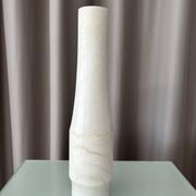 Vintage Spanish Alabaster Sculptural Vase – San Leo – Minimalist – 1970s