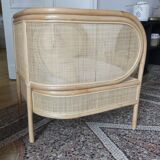 Rattan armchair and natural canning from balî