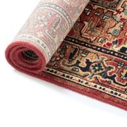 Tapis d'orient rouge 120x150 cm rouge